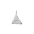 KRESSIDA PYRAMIS LARGE CHARM ZILVER